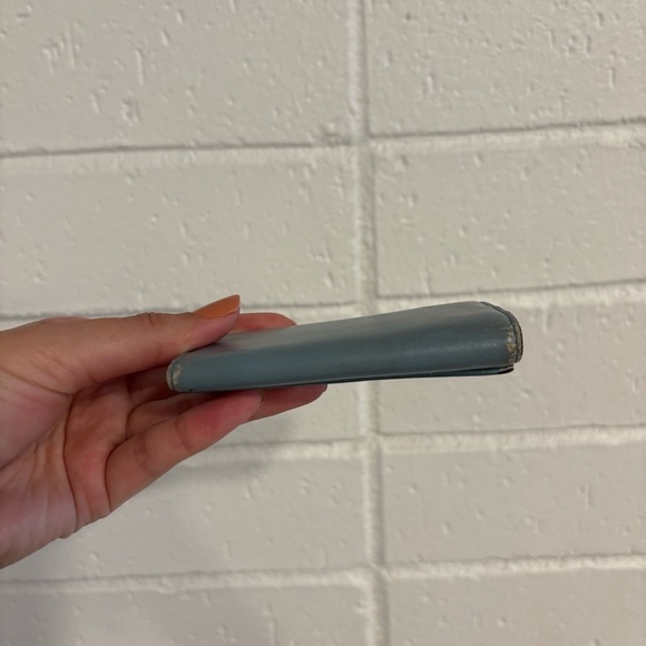 Saint Laurent vintage keyholder wallet in blue - Picture 9 of 13